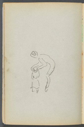 Sketchbook- The Granite Shore Hotel, Rockport, page 050: Mother and Child