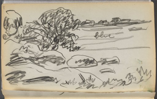 Sketchbook- The Granite Shore Hotel, Rockport, page 171: Landscape