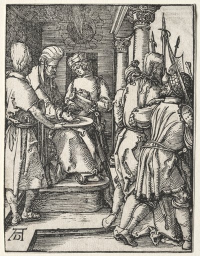 The Small Passion: Pilate Washing His Hands