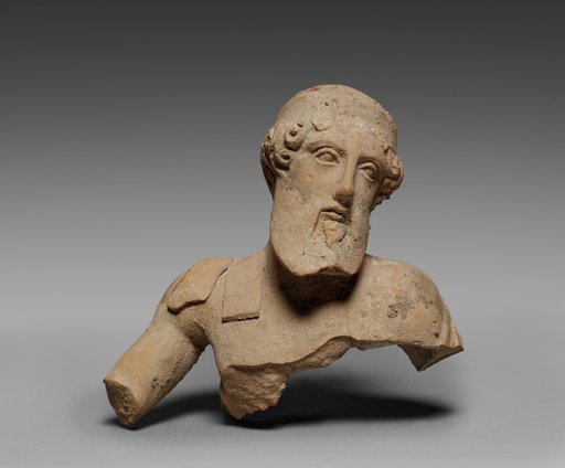 Fragment of a Reclining Male Figure
