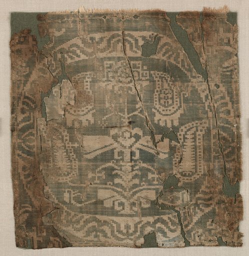 Roundel from a Tunic with Palmette Tree