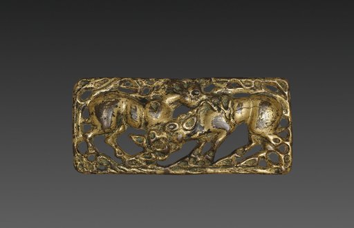 Belt Buckle with Animals