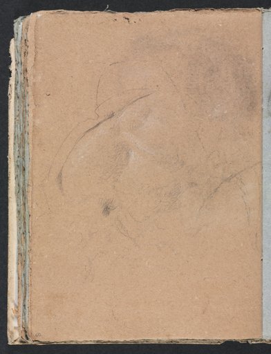 Verona Sketchbook:Indecipherable form (page 60)