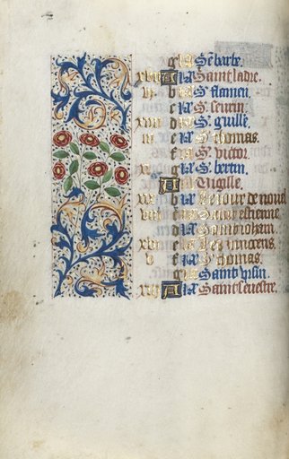 Book of Hours (Use of Rouen): fol. 12v