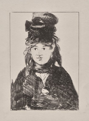 Berthe Morisot in Black
