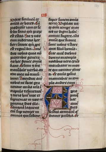Gospel Book with Evangelist Portraits: Decorated Initial