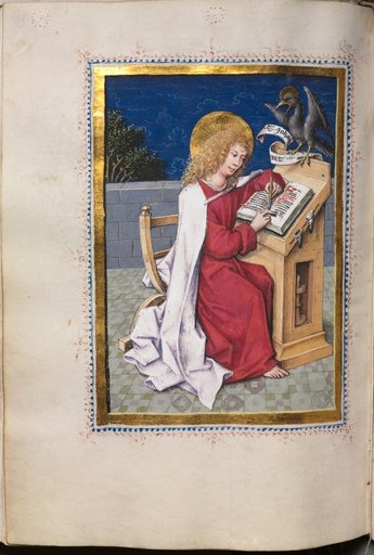 Gospel Book with Evangelist Portraits: Saint John