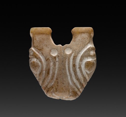 Bovine Mask with Capped Horns