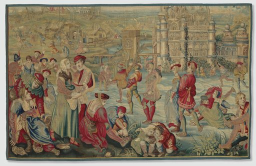 Winter: Skating Scene