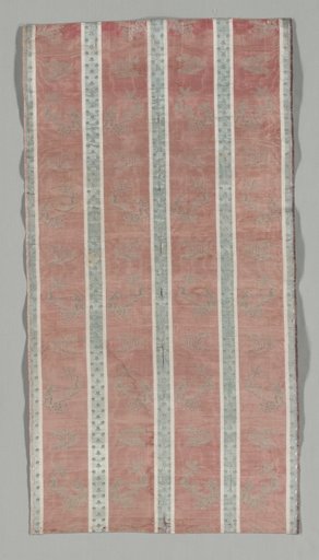 Length of Textile with Classical Ruin in a Landscape Design