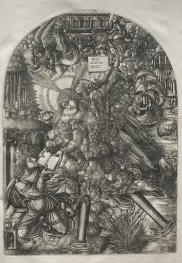 The Apocalypse: The Angel Gives St. John the Book to Eat