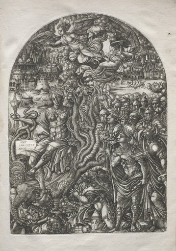 The Apocalypse: Babylon the Harlot, Seated on the Seven-headed Beast