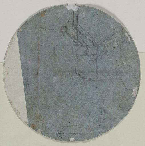 Architectural Sketch(?) (verso)