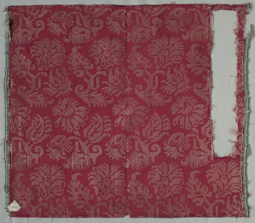 Two Lengths of Silk Damask