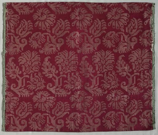 Two Lengths of Silk Damask