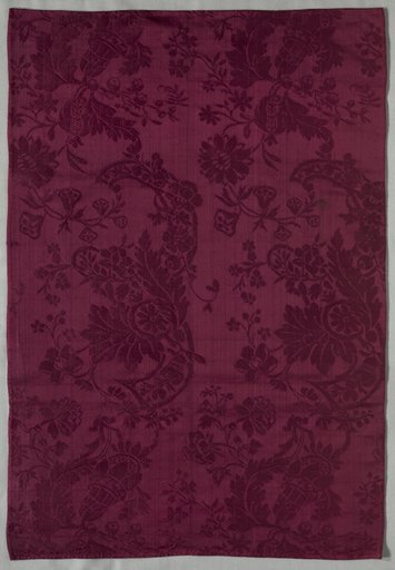 Length of Silk Damask Textile