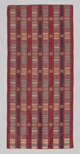 Panel from a Head Covering (‘Ajar)
