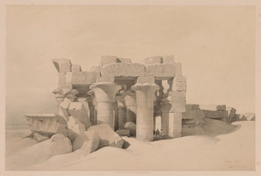 Egypt and Nubia: Volume II - No. 42, Ruins of Kom Ombo