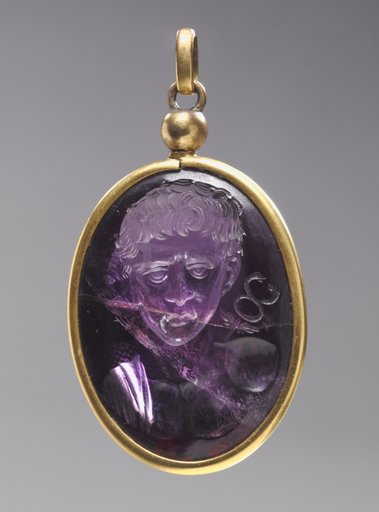 Intaglio with Male Portrait Bust