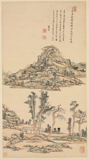 Landscape after Ni Zan