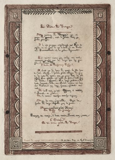 Verses to the Pilot of Tonga