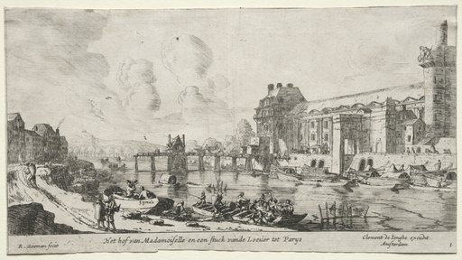 Views of Paris: View of the Louvre and the Tuileries