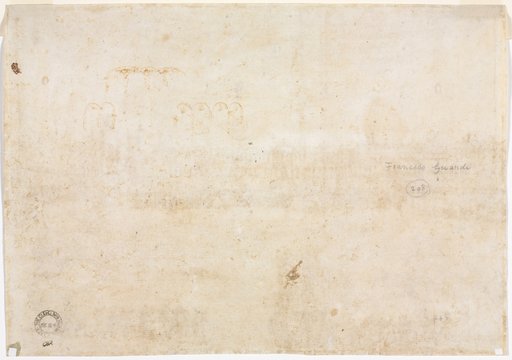 Three Sketches of Arches (verso)