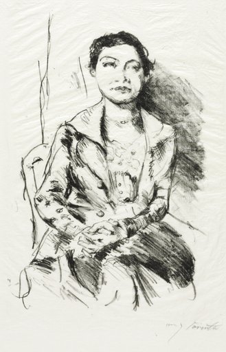 Portrait of a Young Woman (Anneliese Halbe)