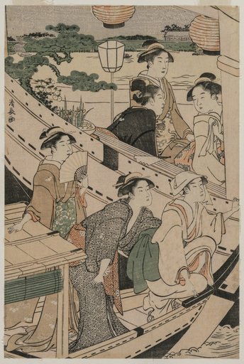 Boating Party on the Sumida River