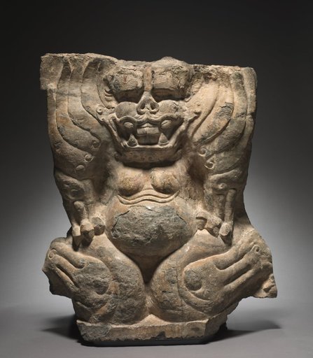 Kneeling Winged Monster