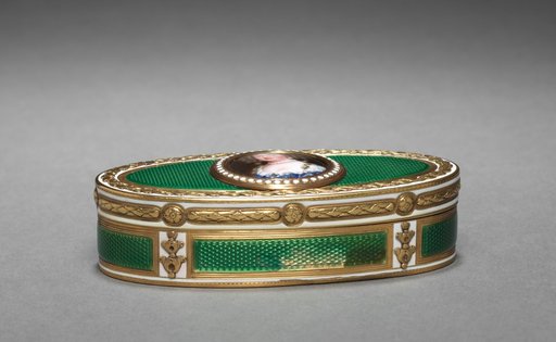 Snuff Box (Tabatière) with Portrait of Marie-Thérèse of Austria