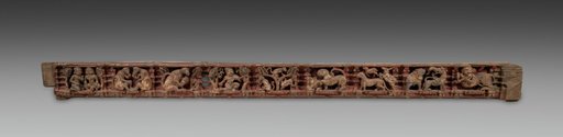 Narrative Frieze: Forest Retreat with Animals - Architrave from a Jain Temple