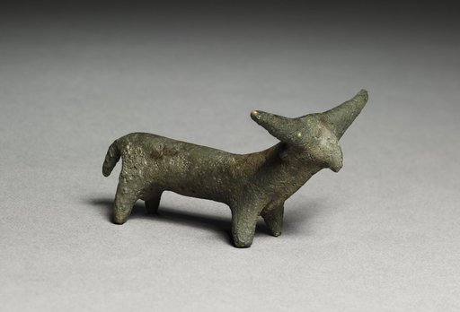 Standing Bronze Bull