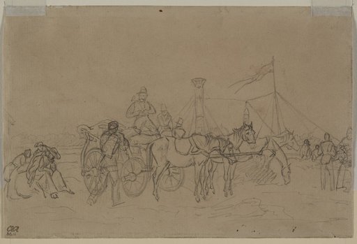 Passengers for Rhine Steamer (verso)