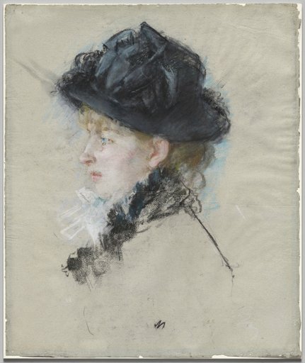 Mademoiselle Louise Riesener in a Hat