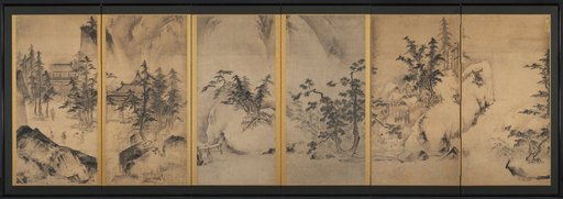 Winter and Spring Landscape