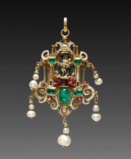 Pendant with Virgin and Child with Saints (obverse)