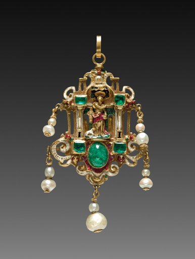 Pendant with Saint John the Evangelist (reverse)