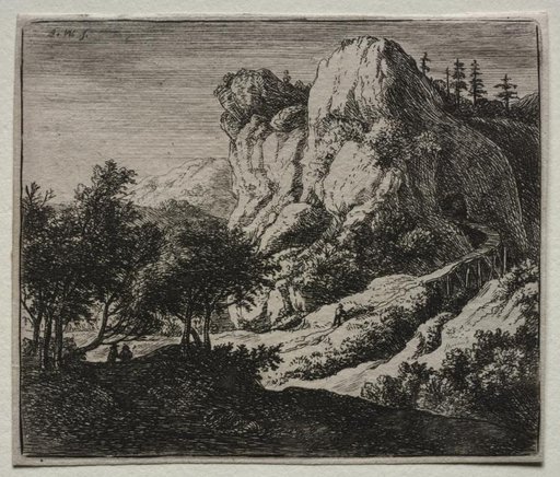 Four Landscapes: The Winding Wooden Bridge