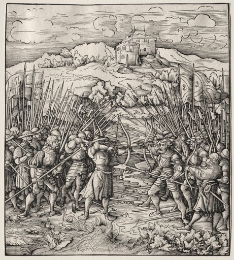 The Battle Against the Blue Company