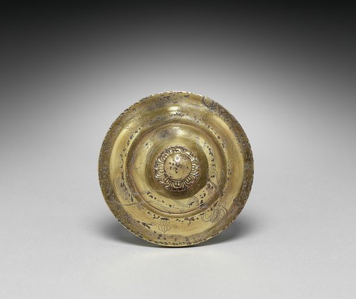 Cinerary Urn with Amida’s Pure Land (lid)