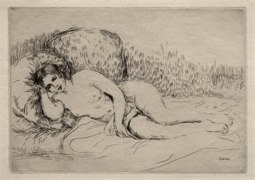 Nude Woman Reclining