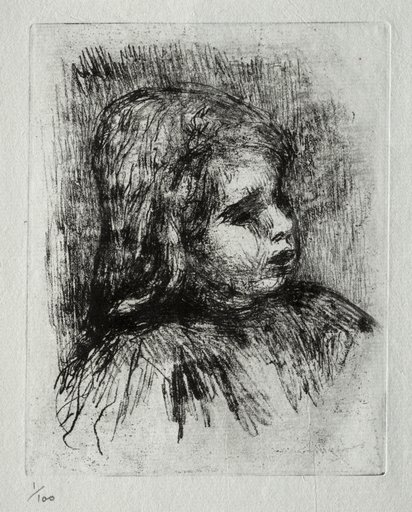 Claude Renoir, de trois-quarts à droite