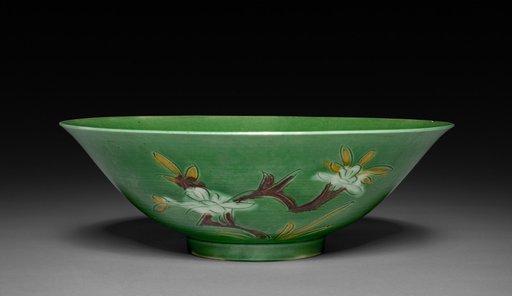 Bowl with Sprays of Flowers