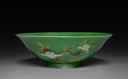 Bowl with Sprays of Flowers