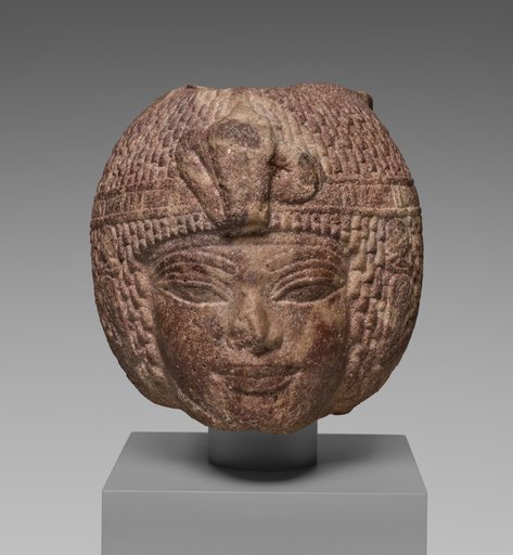Head of Amenhotep III Wearing the Round Wig