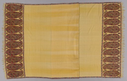 Yellow Long Shawl