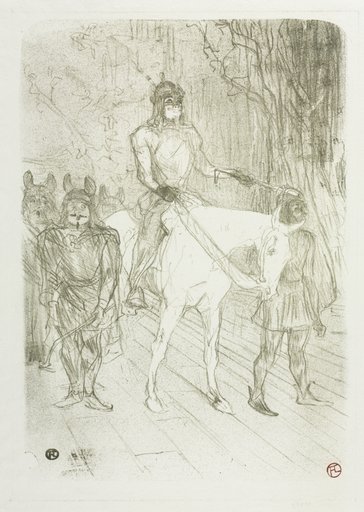 Entrée de Brasseur, dans Chilpéric