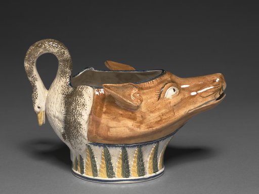 Fox and Swan Creamer
