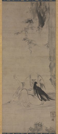 Monk Mending Clothes in the Morning Sun (Chōyō Hotetsuzu)